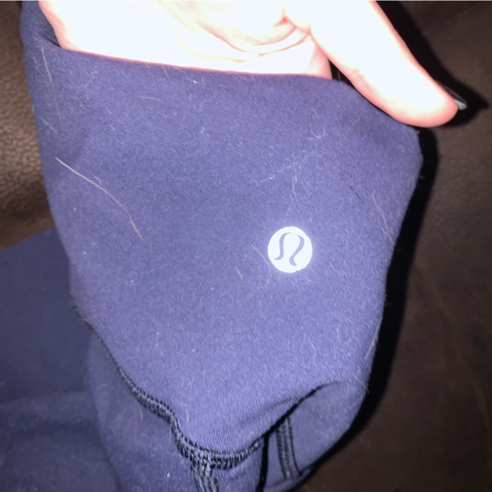 Navy blue lulu leggings